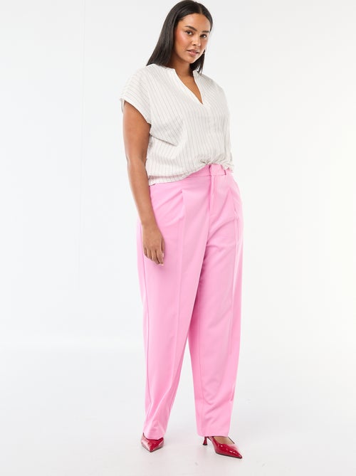 Blusa ligera de manga corta - Kiabi Blusa ligera de manga corta - Kiabi