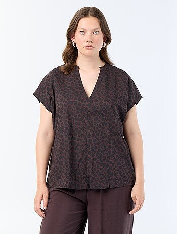 Blusa ligera de manga corta