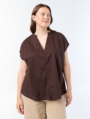 Blusa ligera de manga corta