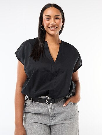 Blusa ligera de manga corta