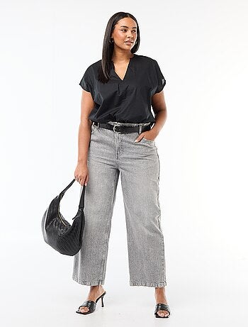 Blusa ligera de manga corta