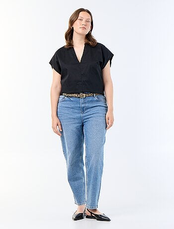 Blusa ligera de manga corta