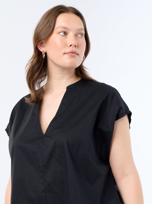 Blusa ligera de manga corta - Kiabi