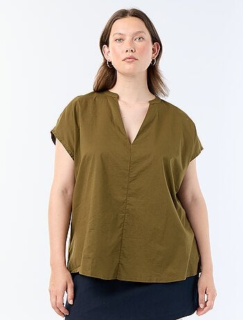 Blusa ligera de manga corta