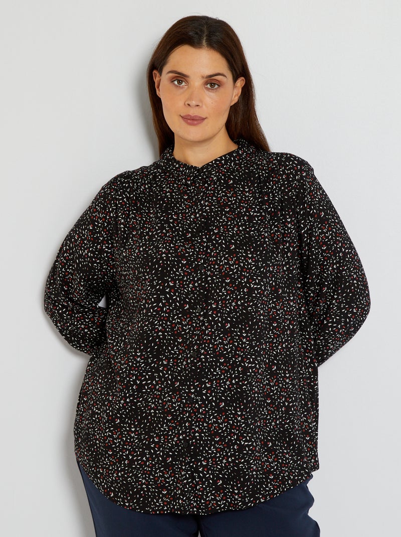 Blusa ligera NEGRO - Kiabi