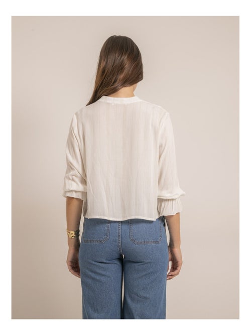 Blusa lurex FERGIE - Kiabi