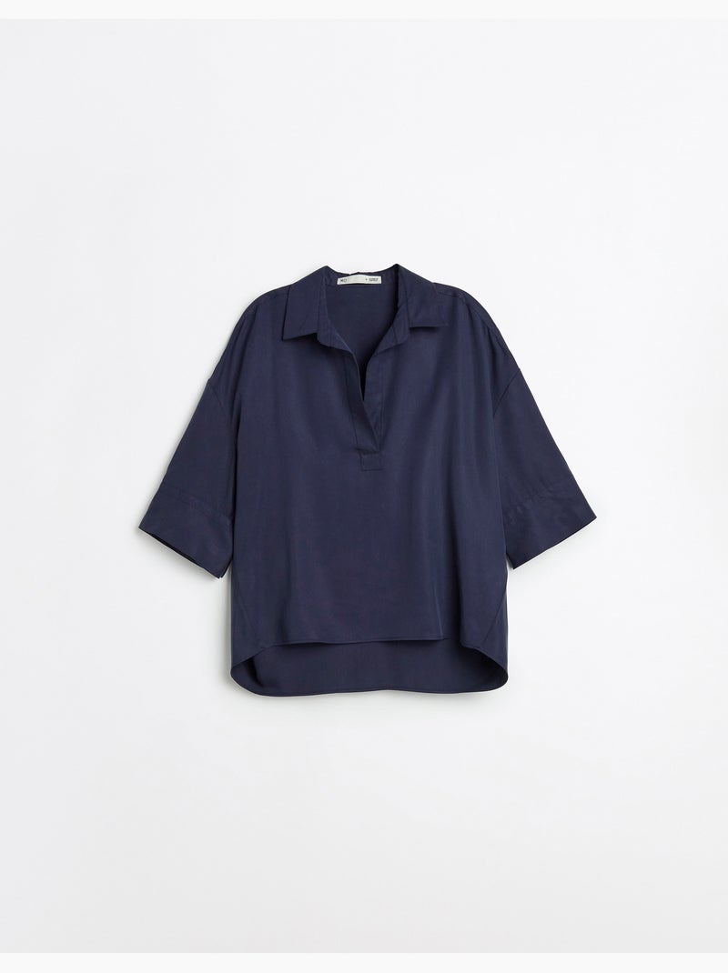 Blusa Lyocell, MO Fashion Azul - Kiabi
