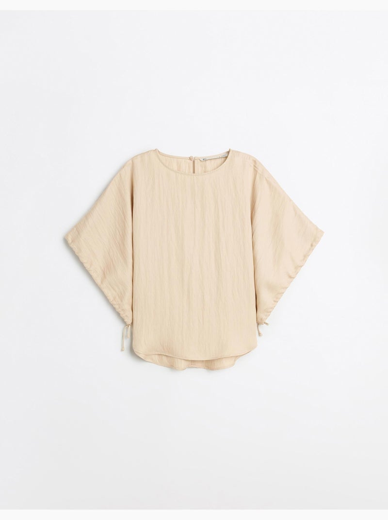 Blusa Lyocell, MO Fashion Beige - Kiabi