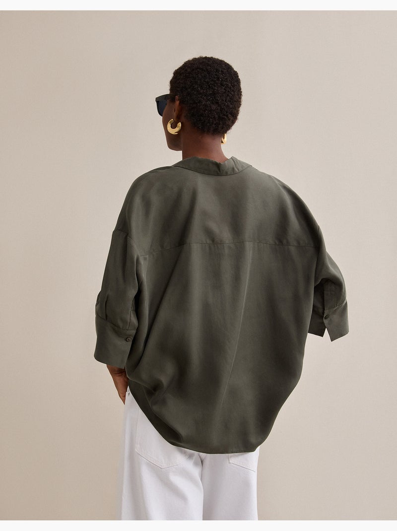Blusa Lyocell, MO Fashion Verde - Kiabi