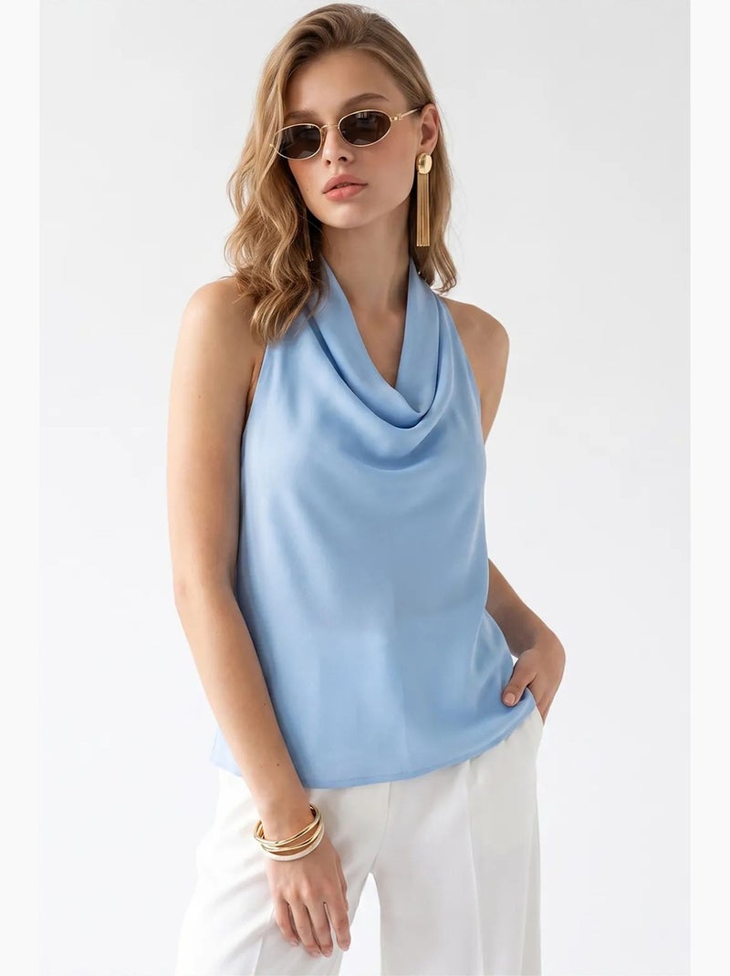 Blusa mixray Azul cielo - Kiabi