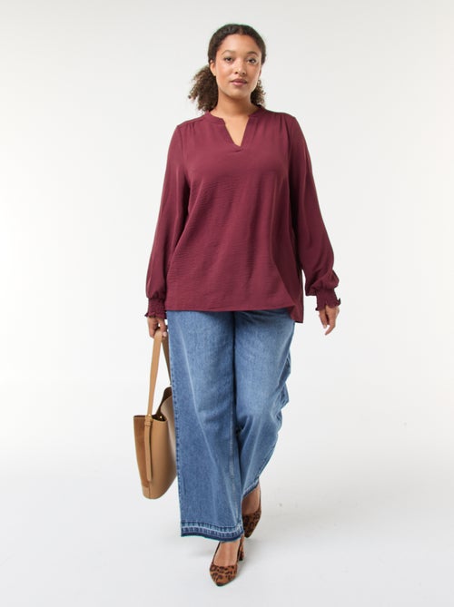 Blusa 'Only Carmakoma' - Kiabi