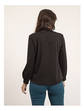 Blusa plisada OANA