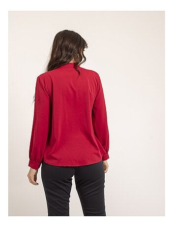 Blusa plisada OANA