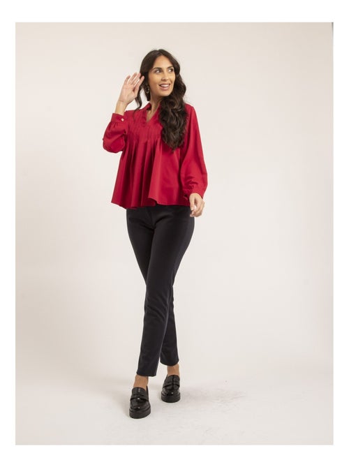 Blusa plisada OANA - Kiabi Blusa plisada OANA - Kiabi