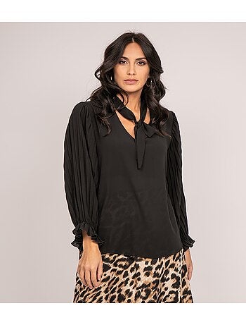 Blusa plisse FUGGIA