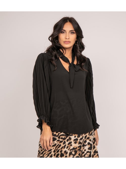 Blusa plisse FUGGIA - Kiabi