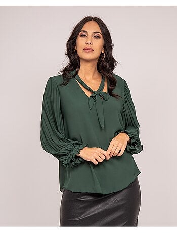 Blusa plisse FUGGIA