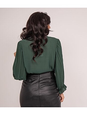 Blusa plisse FUGGIA