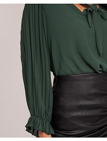 Blusa plisse FUGGIA