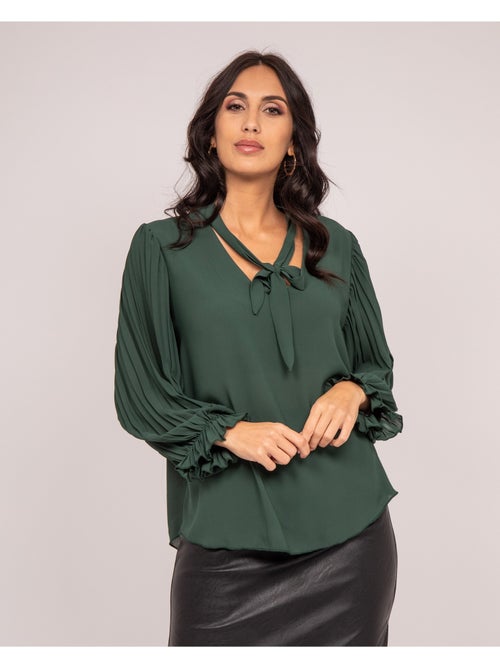 Blusa plisse FUGGIA - Kiabi