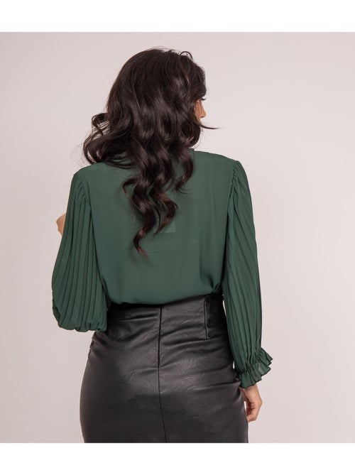 Blusa plisse FUGGIA - Kiabi