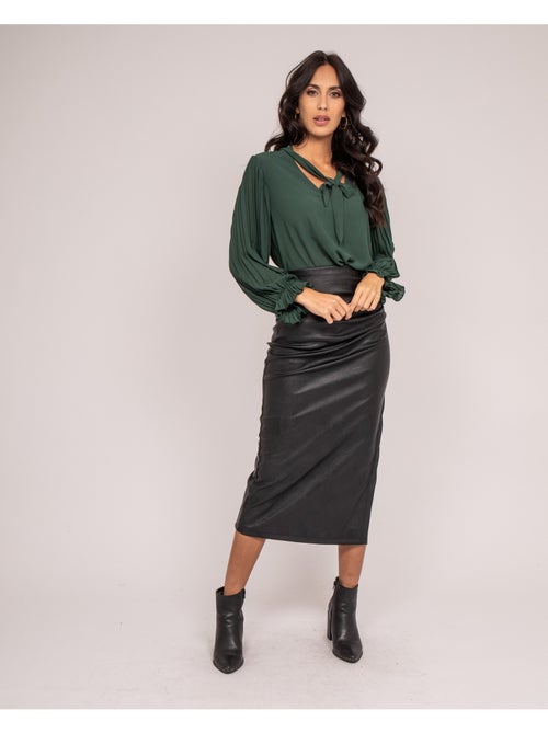 Blusa plisse FUGGIA - Kiabi