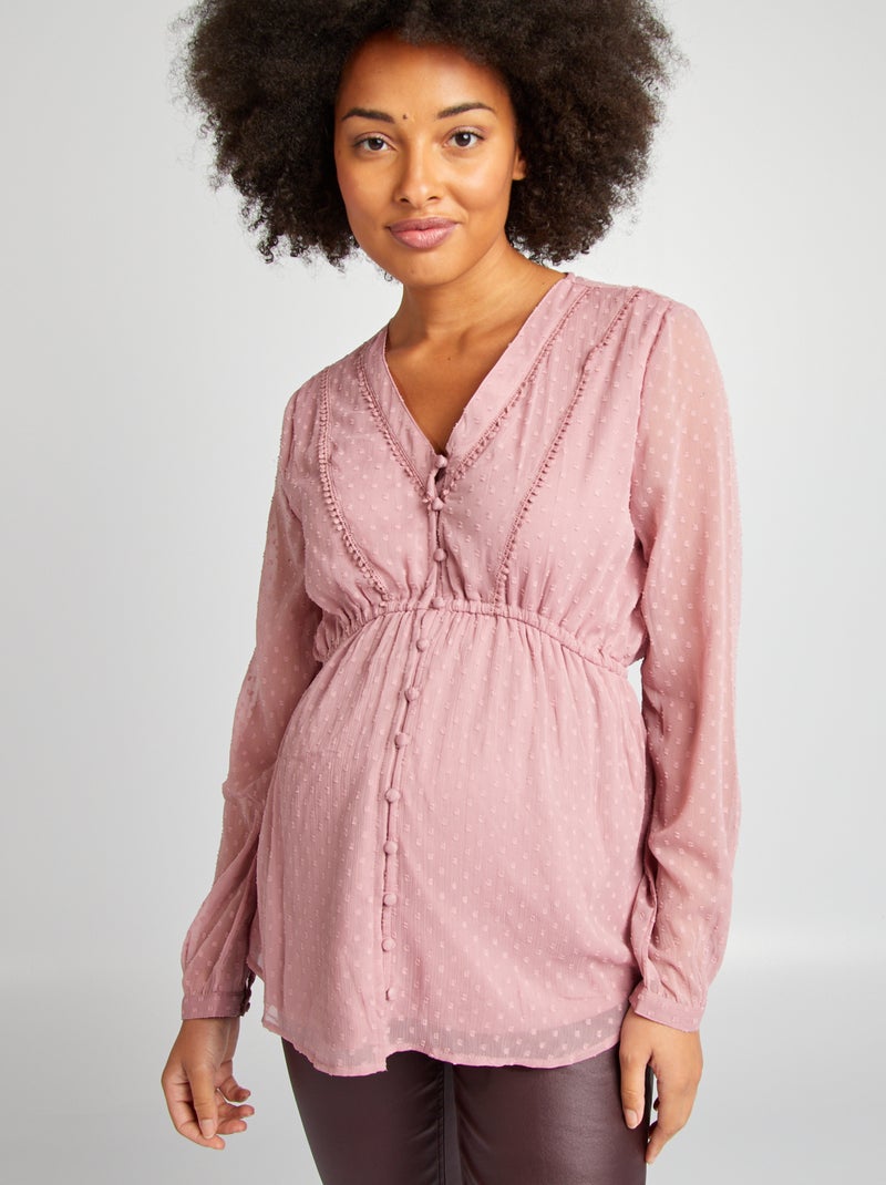 Blusa premamá 'Only Maternity' ROSA - Kiabi