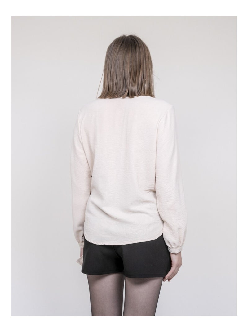 Blusa satinada ONESTA Crudo - Kiabi