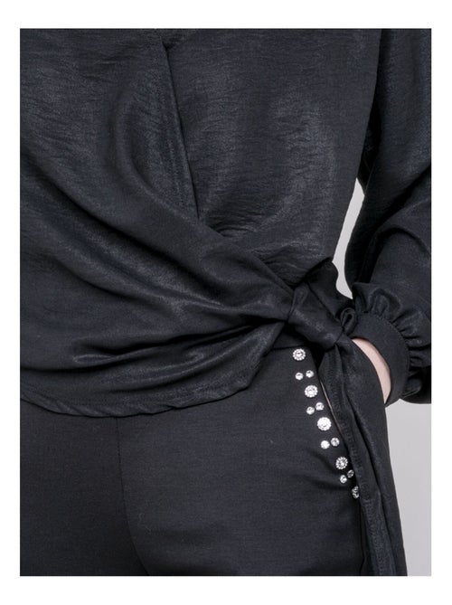 Blusa satinada ONESTA - Kiabi Blusa satinada ONESTA - Kiabi