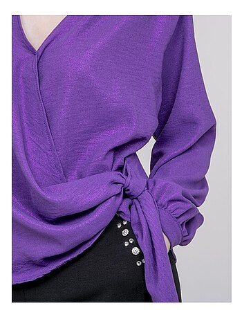 Blusa satinada ONESTA