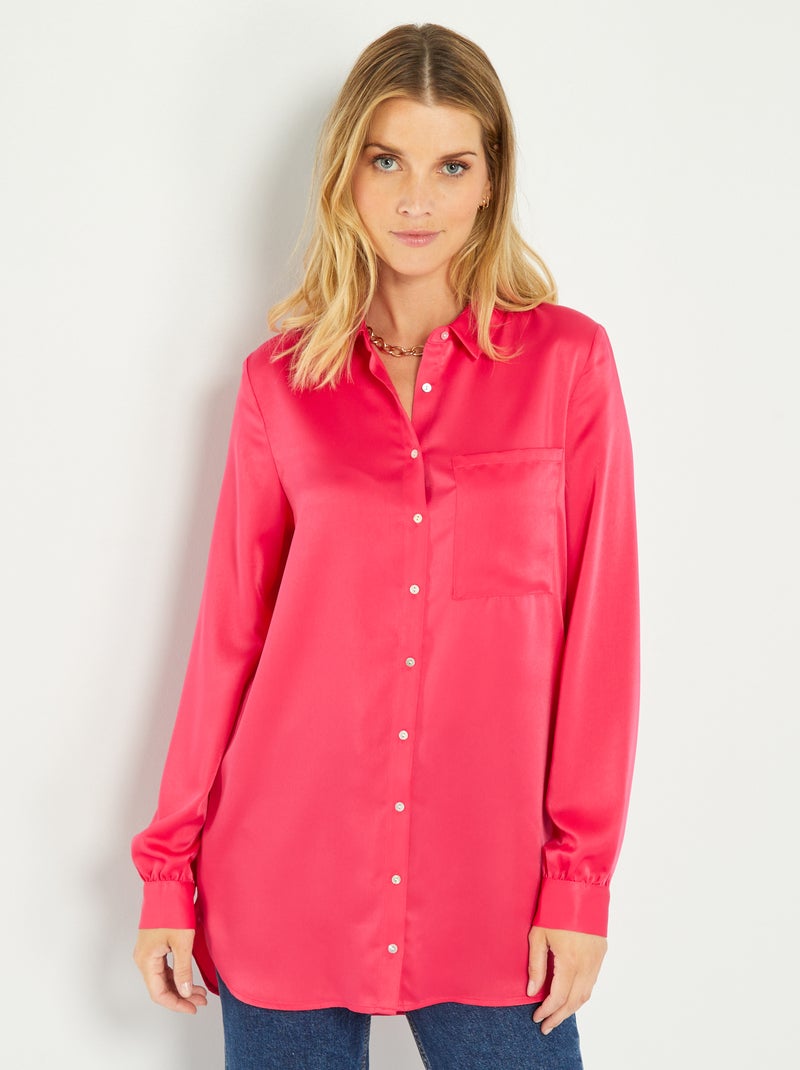 Blusa satinada ROSA - Kiabi
