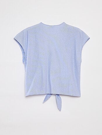Blusa sin mangas abotonada y anudada 'JDY'