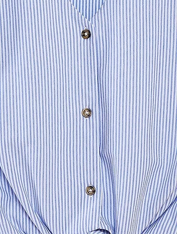 Blusa sin mangas abotonada y anudada 'JDY'