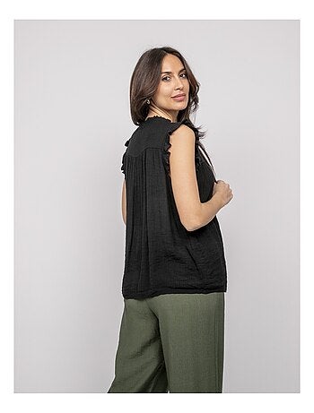 Blusa sin mangas FUJELIA