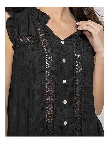 Blusa sin mangas FUJELIA