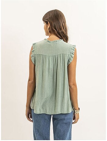 Blusa sin mangas FUJELIA