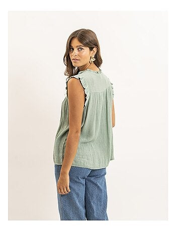 Blusa sin mangas FUJELIA