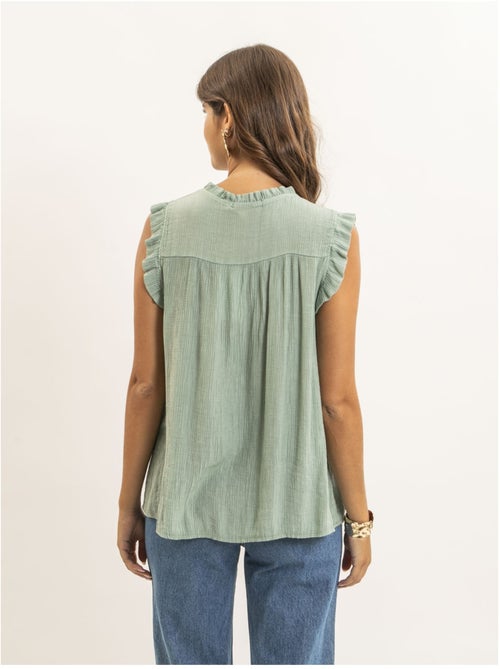 Blusa sin mangas FUJELIA - Kiabi