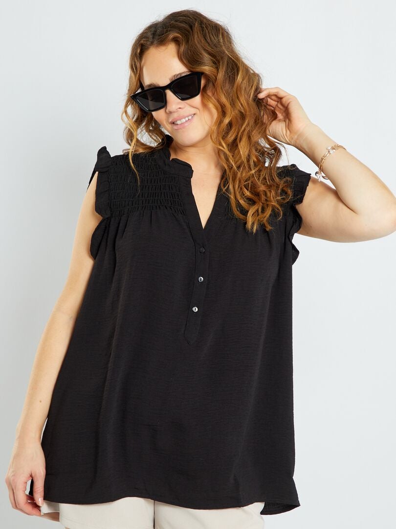 Blusa Sin Mangas 'Only' - Negro - Kiabi - 22.00€