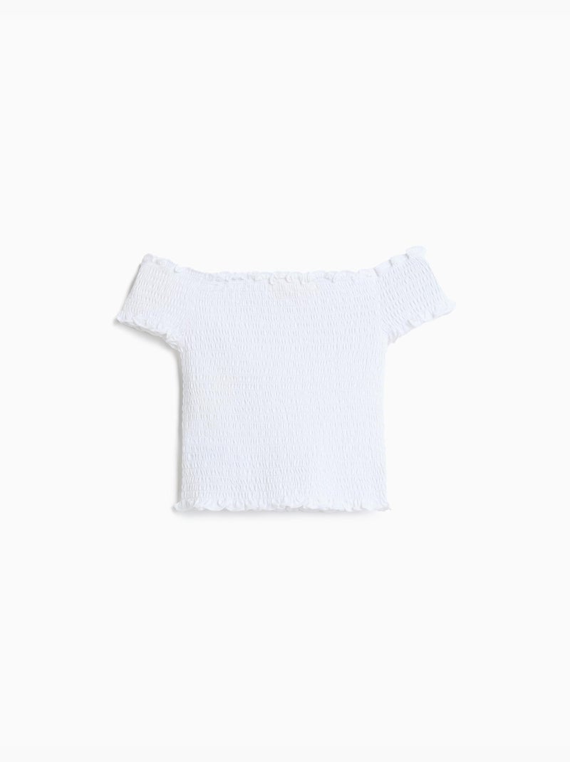 Blusa superior, MO Fashion Blanco - Kiabi