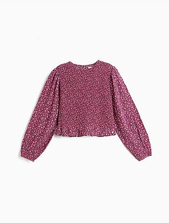 Blusa tipo smock, mo fashion