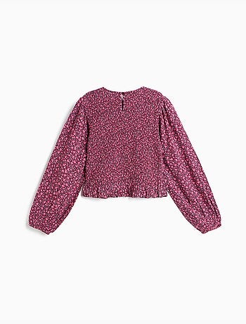 Blusa tipo smock, mo fashion