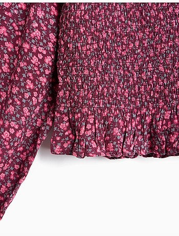 Blusa tipo smock, mo fashion