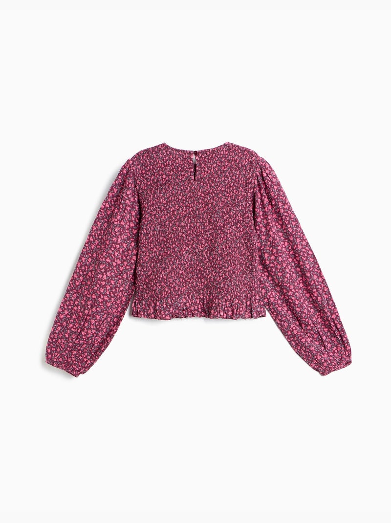 Blusa tipo smock, mo fashion Violeta - Kiabi