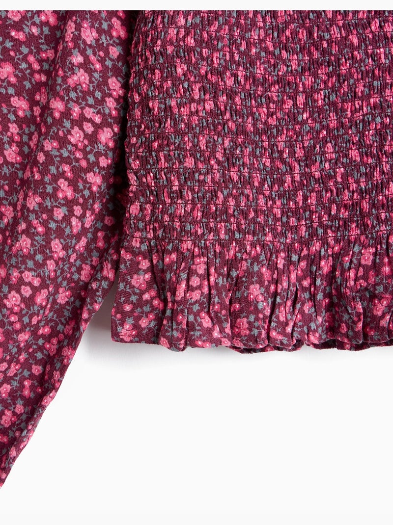Blusa tipo smock, mo fashion Violeta - Kiabi