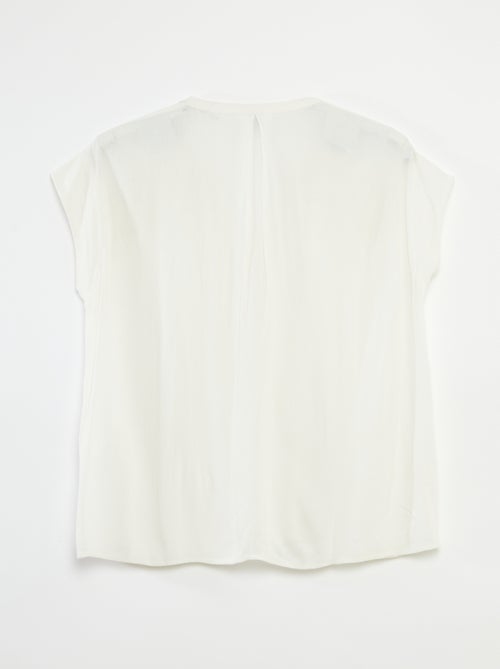 Blusa vaporosa - Fácil de Poner - Kiabi