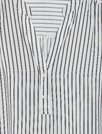 Blusa vaporosa a rayas