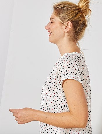 Blusa vaporosa - Kiabi