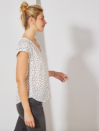 Blusa vaporosa - Kiabi