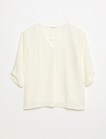 Blusa vaporosa con manga 3/4 'JDY'